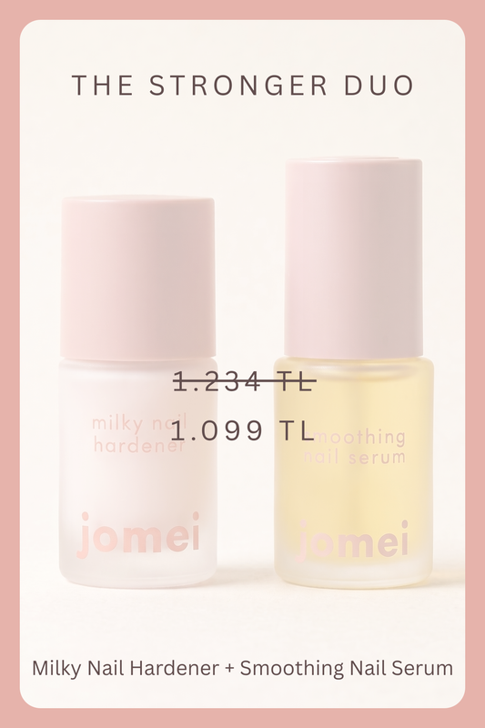 The Stronger Duo – Milky Nail Hardener & Smoothing Nail Serum 2'li Tırnak Bakım Seti