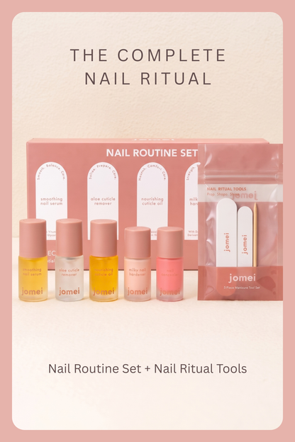 The Complete Nail Ritual – 5'li Tırnak Bakım & 3'lü Manikür Seti