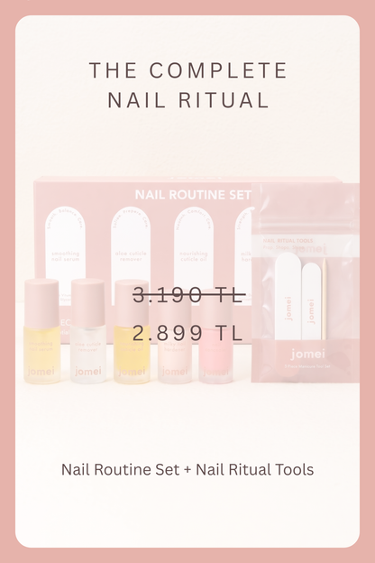 The Complete Nail Ritual – 5'li Tırnak Bakım & 3'lü Manikür Seti