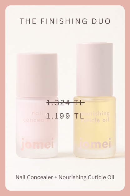 The Finishing Duo – Nail Concealer & Nourishing Cuticle Oil 2'li Tırnak Bakım Seti