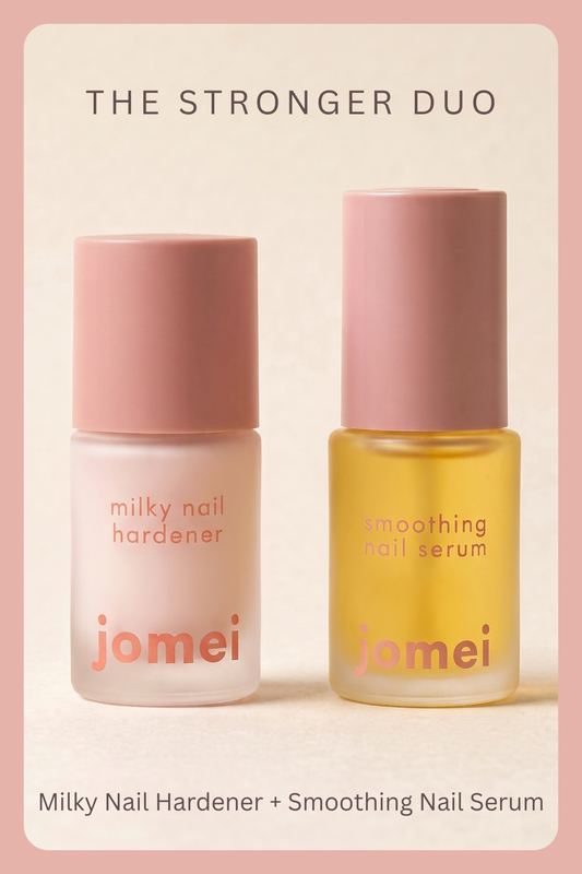 The Stronger Duo – Milky Nail Hardener & Smoothing Nail Serum 2'li Tırnak Bakım Seti