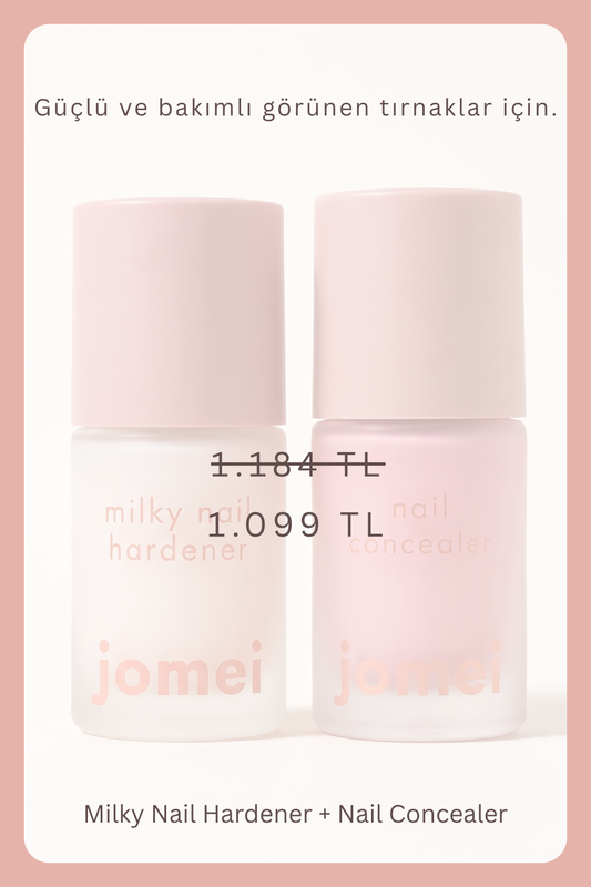 Bare Nail Duo – Milky Nail Hardener & Nail Concealer 2'li Tırnak Bakım Seti