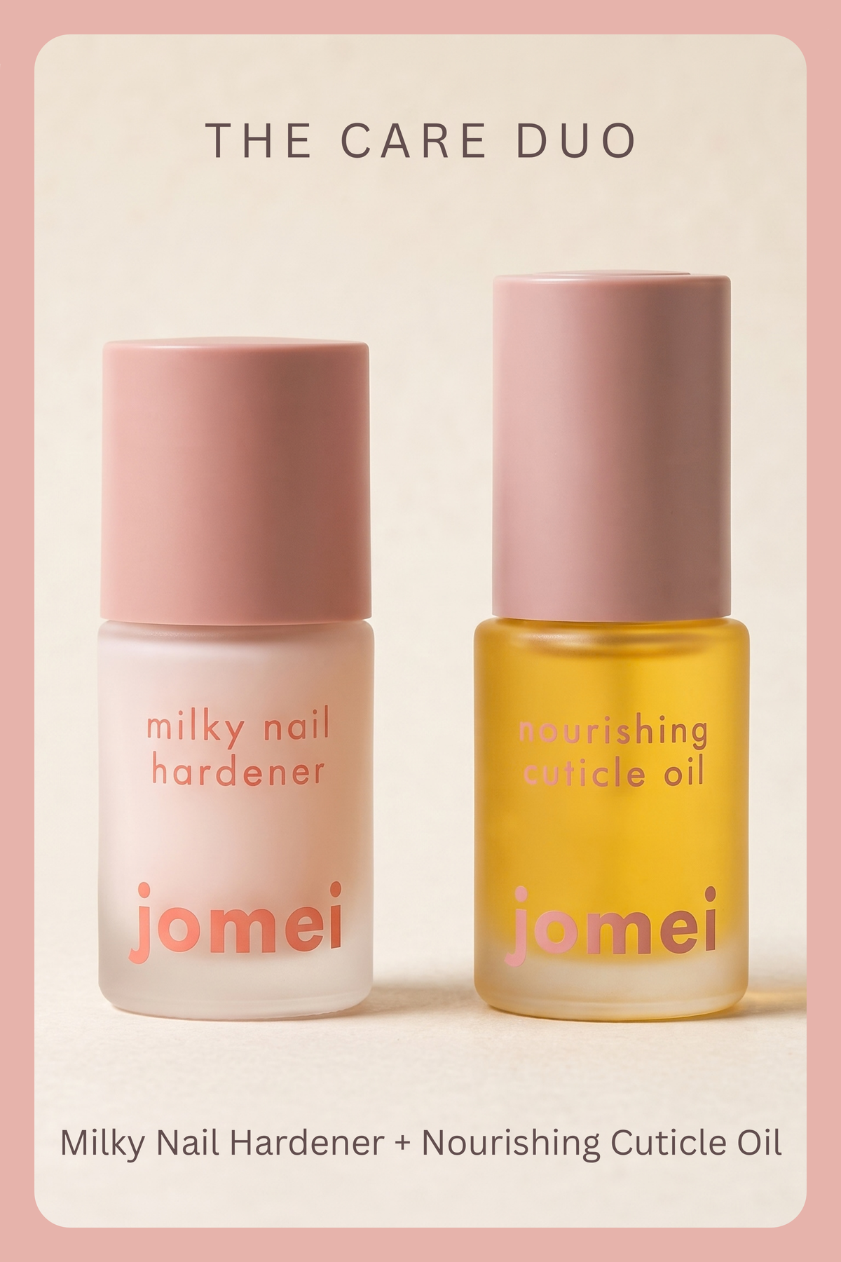 The Care Duo – Milky Nail Hardener & Nourishing Cuticle Oil 2'li Tırnak Bakım Seti
