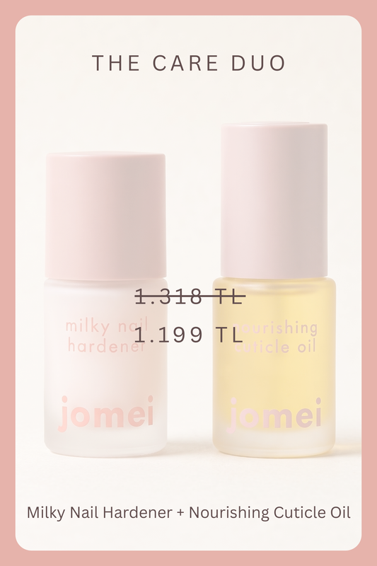 The Care Duo – Milky Nail Hardener & Nourishing Cuticle Oil 2'li Tırnak Bakım Seti